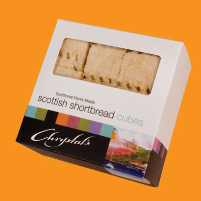 Chrystals shortbread — Chrystals Shortbread — Cube Gift Box