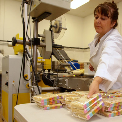 Chrystals shortbread packaging
